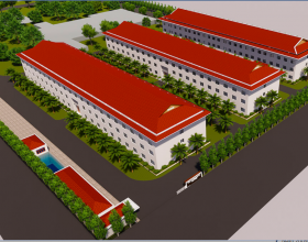 Nhà máy Gain Lucky - Ký túc xá chuyên gia