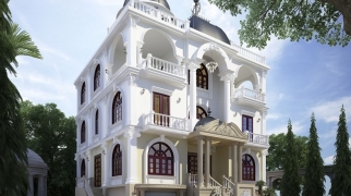 Biệt thự  Châu Âu trong lòng nước Việt