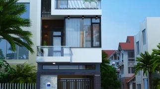 Nhà phố 2 mặt tiền, với không gian đón đầy nắng và gió